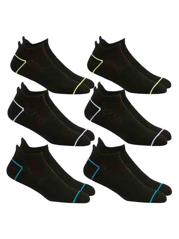 New Mens Multipack Sports Trainer Socks Ankle Low Rise White Cushioned UK 